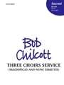 Three Choirs Service (Magnificat and Nunc Dimittis)Vocal score