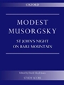 St John's Night on Bare MountainStudy score