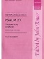 Psalm 23 (The Lord is my Shepherd)Vocal score