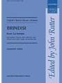 Brindisi from  La traviataVocal score