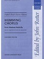 Humming Chorus from    Madama ButterflyVocal score