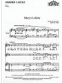 Mary's LullabySSAA vocal score