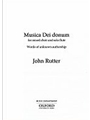 Musica Dei donumVocal score