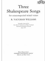 3 Shakespeare Songs