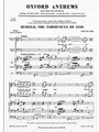 Behold, the tabernacle of GodVocal score