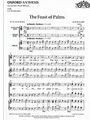 The Feast of PalmsVocal score