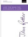 Give The King Thy Judgments O God