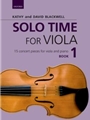 Solo Time for Viola Bk 1