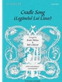 Cradle Song/Leganelul Lui LisusVocal score