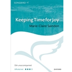 Keeping Time for Joy Vocal score