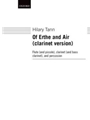 Of Erthe and Air (clarinet version)Score and parts
