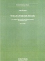 What Sweeter Music