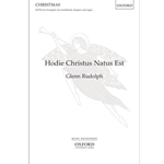 Hodie Christus natus estVocal score