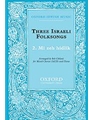Mi zeh hidlikNo. 2 of       Three Israeli FolksongsVocal score