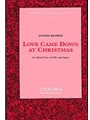 Love Came Down at Christmas