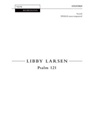 Psalm 121Vocal score