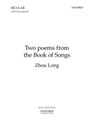 Two poems from the Book of SongsVocal score