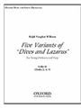 5 Variants on 'Dives and Lazarus'Cello 2