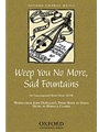 Weep you no more, sad fountainsVocal score