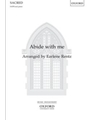 Abide with meVocal score
