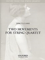 Two movements for string quartetScore and parts