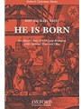 He is bornVocal score