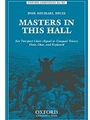 Masters in this hallVocal score