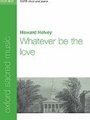 Whatever Be The Love