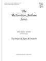 The ways of Zion do mournVocal score