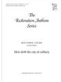 How doth the city sit solitaryVocal score