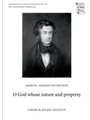 O God whose nature and propertyVocal score