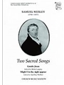 Two Sacred SongsVocal score