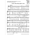 Come, Thou Holy Spirit, comeVocal score