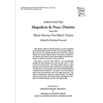 Magnificat and Nunc Dimittis from the Short ServiceVocal score