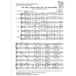 For this mortal must put on immortalityVocal score
