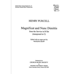 Magnificat and Nunc Dimittis from B flat serviceVocal score