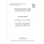 Civitas sancti tui (Bow thine ear, O Lord)Vocal score