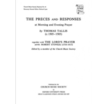 Preces and ResponsesSAATB vocal score