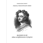 Blessed is he whose unrighteousness is forgiven Z8Vocal score
