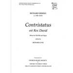Constristatus est Rex DavidVocal score