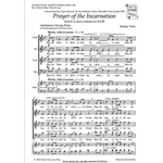 Prayer of the IncarnationVocal score