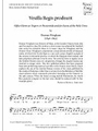 Vexilla Regis prodeuntVocal score