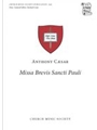 Missa Brevis Sancti PauliVocal score