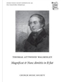 Magnificat and Nunc Dimittis in B flatVocal score