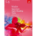 Violin Specimen Sight-Reading Tests, ABRSM Grades 1-5 from 2012