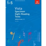 Viola Specimen Sight-Reading Tests, ABRSM Grades 1-5 from 2012