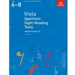 Viola Specimen Sight-Reading Tests, ABRSM Grades 6-8 from 2012