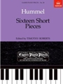 Sixteen Short Pieces - Easier Piano Pieces 28