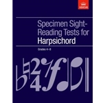 Specimen Sight-Reading Tests for Harpsichord, Grades 4-8
