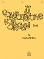 Eleven Compositions For Organ  Set 1